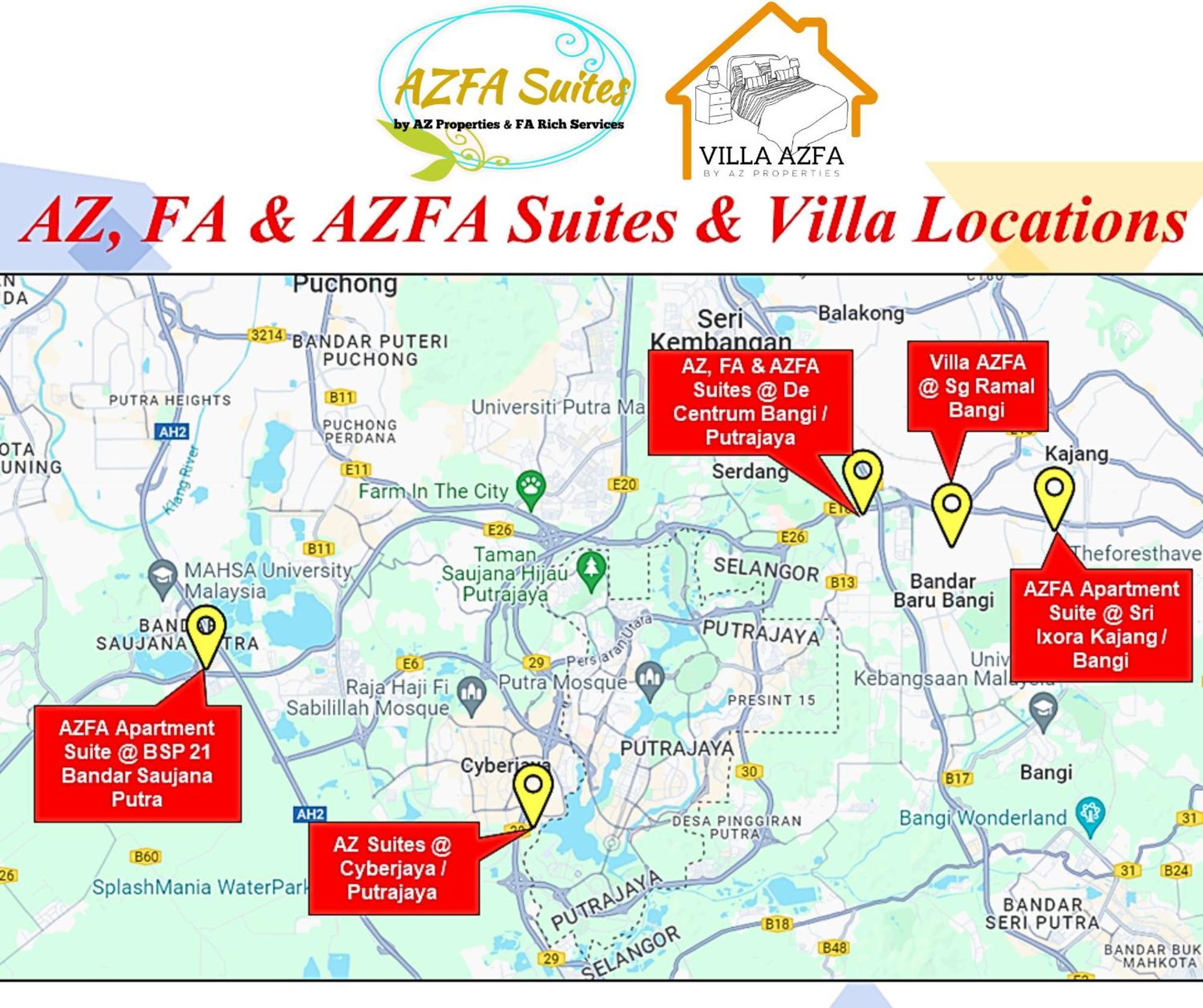 Azfa Duplex Suite At De Centrum Putrajaya Bangi Free Wifi Kajang Buitenkant foto